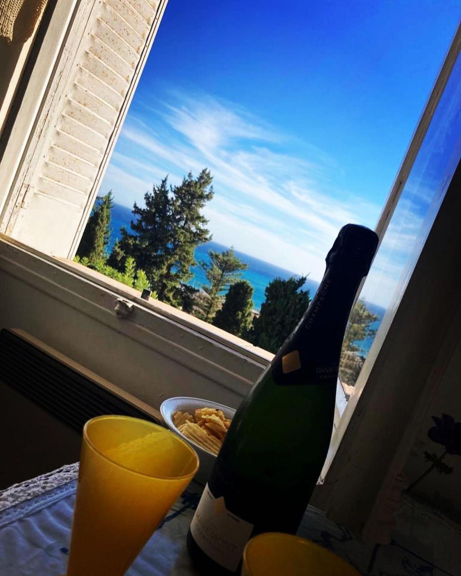 'La Villa Hygie' Cozy Appartement, Vue Mer Menton Eksteriør billede